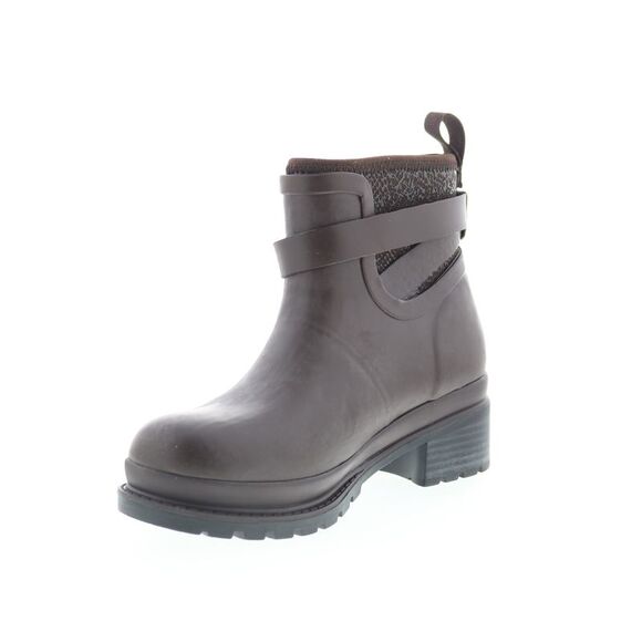 Original Muck Womens Liberty Ankle Rubber Waterproof Brown Boots (NWT) - Picture 4 of 7
